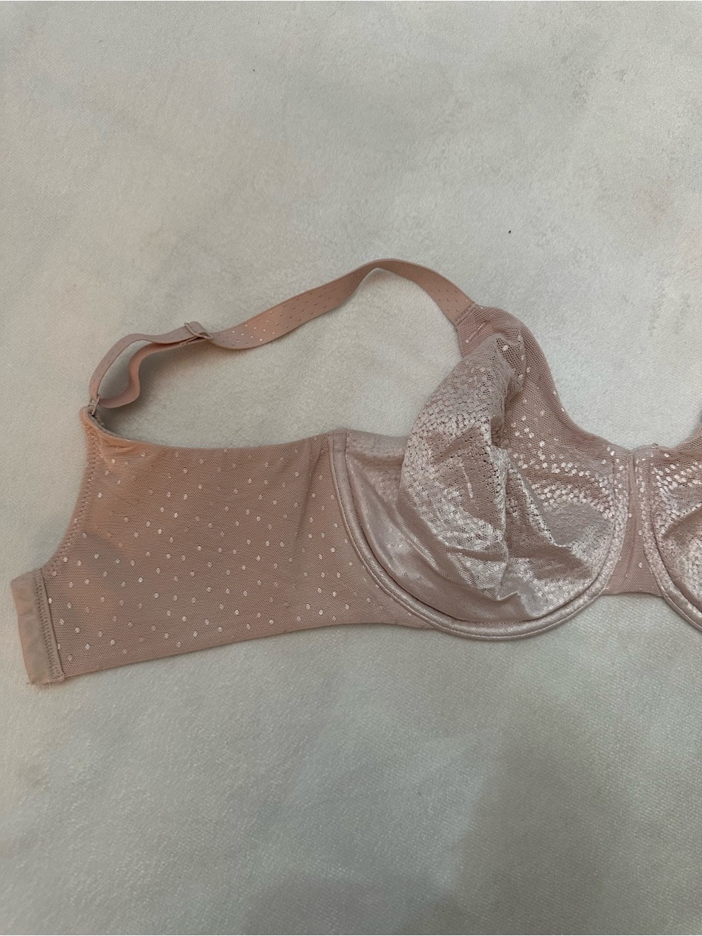 Wacoal Rose Dust Back Appeal Underwire Bra Size 32G 38758 - Picture 8 of 10